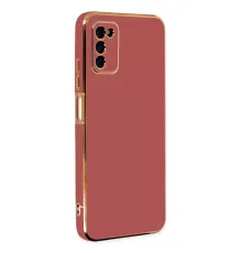 Samsung Galaxy A03S Kılıf Volet Silikon - Kırmızı