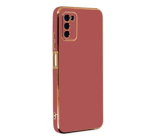 Samsung Galaxy A03S Kılıf Volet Silikon - Kırmızı