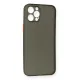 Apple iPhone 12 Pro Max Kılıf PP Ultra İnce Kapak - Gri