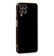 Samsung Galaxy A22 Kılıf Volet Silikon - Siyah