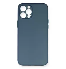 Apple iPhone 12 Pro Max Kılıf PP Ultra İnce Kapak - Mavi