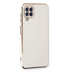 Samsung Galaxy A22 Kılıf Volet Silikon - Beyaz