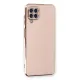 Samsung Galaxy A22 Kılıf Volet Silikon - Pembe
