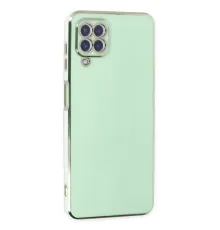 Samsung Galaxy A22 Kılıf Volet Silikon - Açık Yeşil