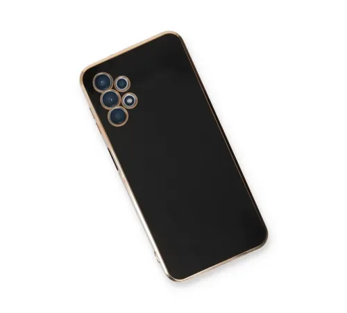 Samsung Galaxy A13 4G Kılıf Volet Silikon - Siyah