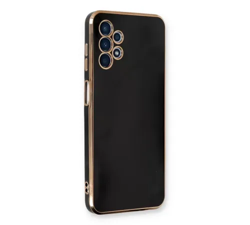 Samsung Galaxy A13 4G Kılıf Volet Silikon - Siyah