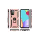 Samsung Galaxy A32 Kılıf Sofya Yüzüklü Silikon Kapak - Rose