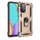 Samsung Galaxy A52 Kılıf Sofya Yüzüklü Silikon Kapak - Gold