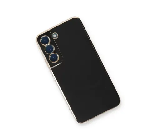 Samsung Galaxy S22 Plus Kılıf Volet Silikon - Siyah