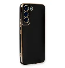 Samsung Galaxy S22 Plus Kılıf Volet Silikon - Siyah