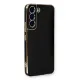Samsung Galaxy S22 Plus Kılıf Volet Silikon - Siyah