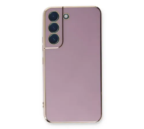 Samsung Galaxy S22 Plus Kılıf Volet Silikon - Mor