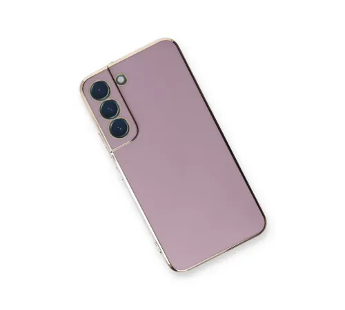 Samsung Galaxy S22 Plus Kılıf Volet Silikon - Mor