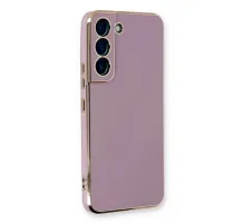 Samsung Galaxy S22 Plus Kılıf Volet Silikon - Mor