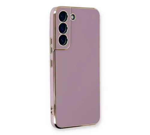 Samsung Galaxy S22 Plus Kılıf Volet Silikon - Mor