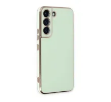 Samsung Galaxy S22 Plus Kılıf Volet Silikon - Açık Yeşil