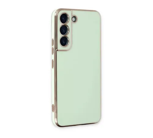 Samsung Galaxy S22 Plus Kılıf Volet Silikon - Açık Yeşil