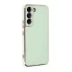 Samsung Galaxy S22 Plus Kılıf Volet Silikon - Açık Yeşil