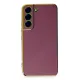 Samsung Galaxy S22 Plus Kılıf Volet Silikon - Kırmızı