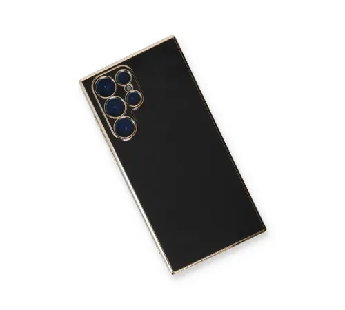 Samsung Galaxy S22 Ultra Kılıf Volet Silikon - Siyah