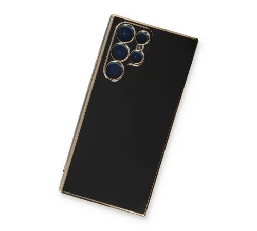 Samsung Galaxy S22 Ultra Kılıf Volet Silikon - Siyah