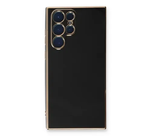 Samsung Galaxy S22 Ultra Kılıf Volet Silikon - Siyah
