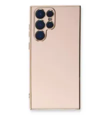 Samsung Galaxy S22 Ultra Kılıf Volet Silikon - Pembe