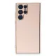 Samsung Galaxy S22 Ultra Kılıf Volet Silikon - Pembe