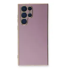 Samsung Galaxy S22 Ultra Kılıf Volet Silikon - Mor