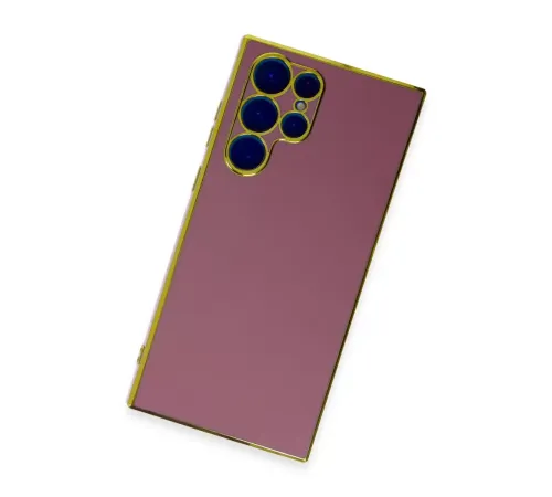 Samsung Galaxy S22 Ultra Kılıf Volet Silikon - Kırmızı