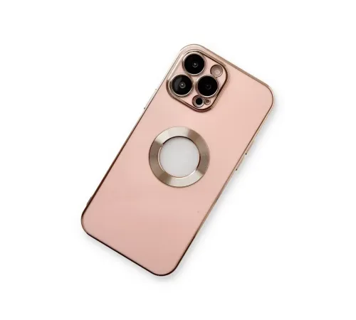 Apple iPhone 13 Pro Max Kılıf Store Silikon - Pembe