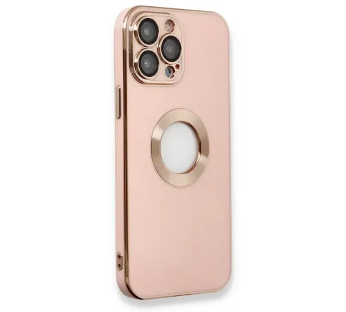 Apple iPhone 13 Pro Max Kılıf Store Silikon - Pembe