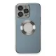 Apple iPhone 13 Pro Max Kılıf Store Silikon - Sierra Blue