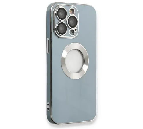 Apple iPhone 13 Pro Max Kılıf Store Silikon - Sierra Blue