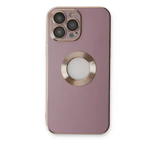 Apple iPhone 13 Pro Max Kılıf Store Silikon - Mor