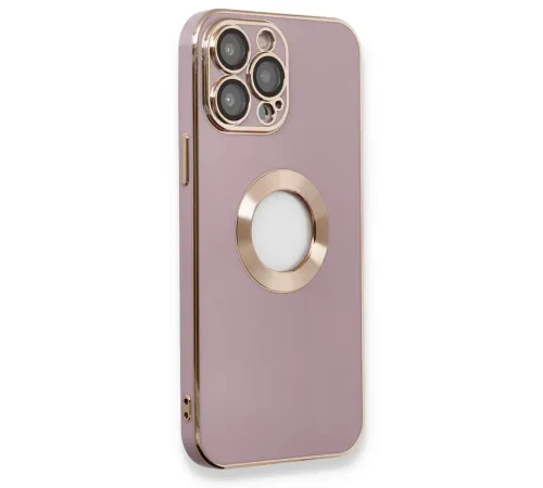 Apple iPhone 13 Pro Max Kılıf Store Silikon - Mor