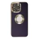 Apple iPhone 13 Pro Max Kılıf Store Silikon - Derin Mor