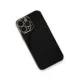 Apple iPhone 13 Pro Max Kılıf Volet Silikon - Siyah