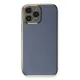 Apple iPhone 13 Pro Max Kılıf Volet Silikon - Mavi
