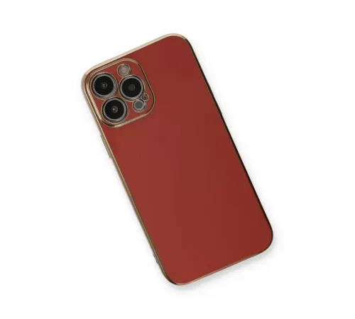 Apple iPhone 13 Pro Max Kılıf Volet Silikon - Kırmızı