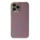 Apple iPhone 13 Pro Max Kılıf Volet Silikon - Mor