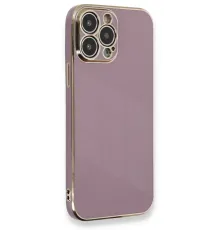 Apple iPhone 13 Pro Max Kılıf Volet Silikon - Mor