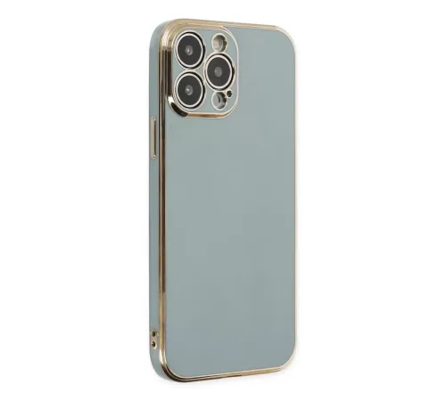 Apple iPhone 13 Pro Max Kılıf Volet Silikon - Açık Yeşil