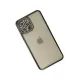 Apple iPhone 12 Pro Kılıf Joke Taşlı Silikon - Siyah