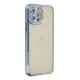 Apple iPhone 12 Pro Kılıf Joke Taşlı Silikon - Mavi