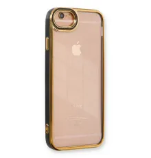 Apple iPhone 6 Kılıf Liva Lens Silikon - Siyah