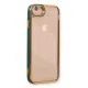 Apple iPhone 6 Kılıf Liva Lens Silikon - Yeşil