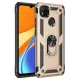 Xiaomi Redmi 9C Kılıf Sofya Yüzüklü Silikon Kapak - Gold