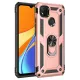 Xiaomi Redmi 9C Kılıf Sofya Yüzüklü Silikon Kapak - Rose
