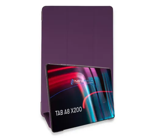 Samsung Galaxy X200 Tab A8 10.5 Kılıf Tablet Smart Kılıf - Mor